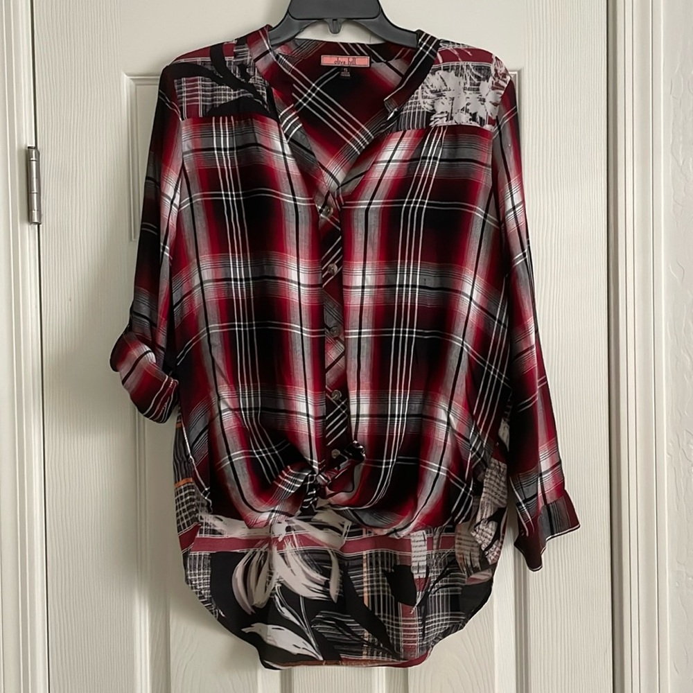 3 for $15 Mixed print top